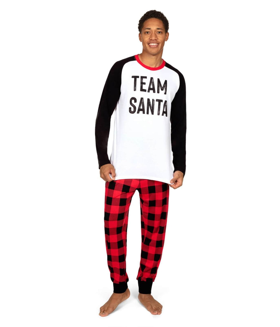 Men's Team Santa Pajama Set Primary Image