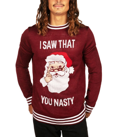 Men's You Nasty Ugly Christmas Sweater Primary Image