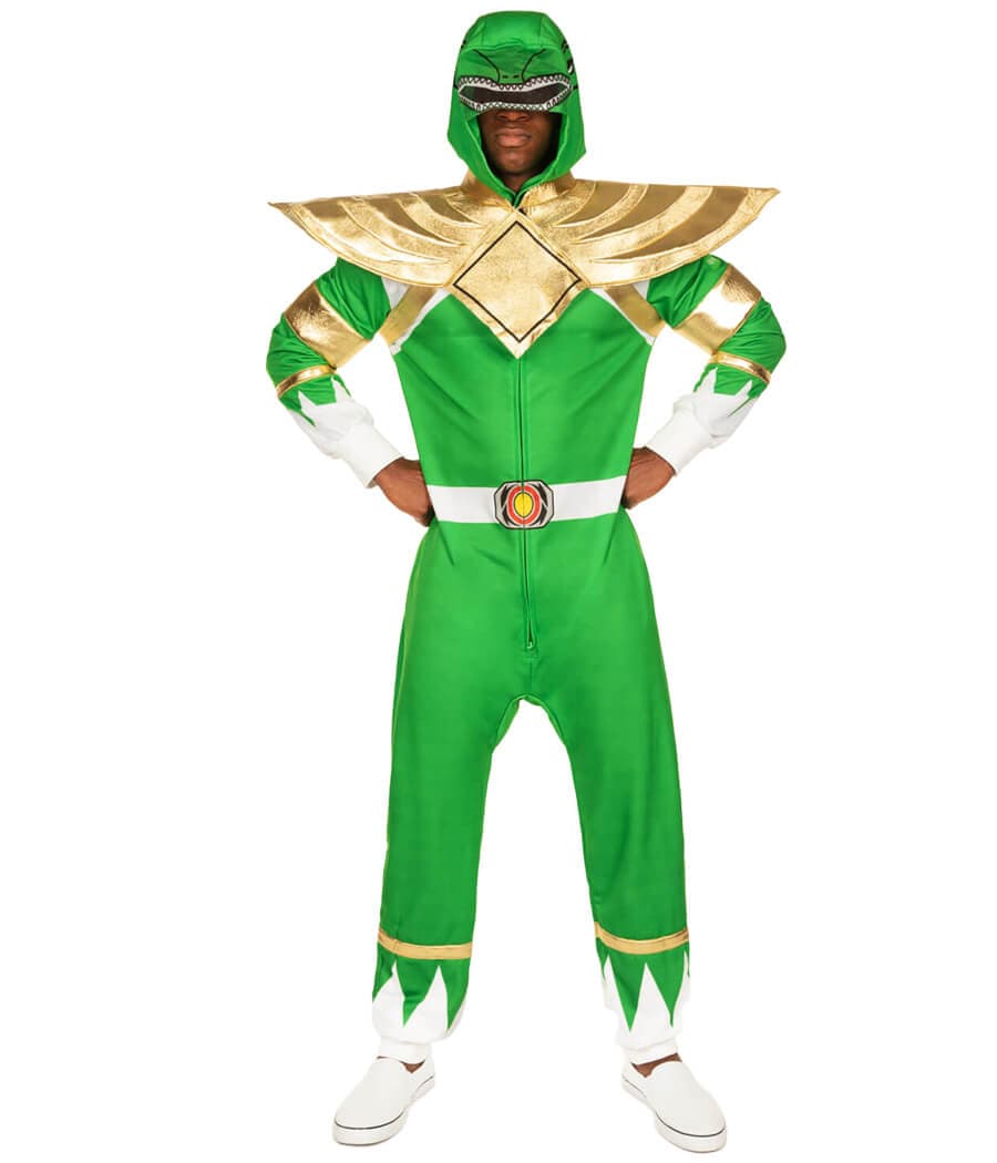 Men's Green Power Hero Costume