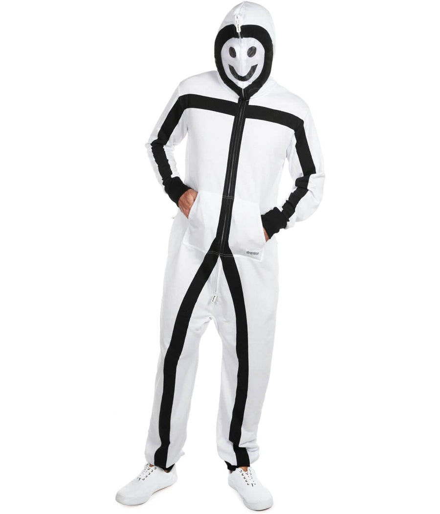 Men's Stick Figure Costume Image 3