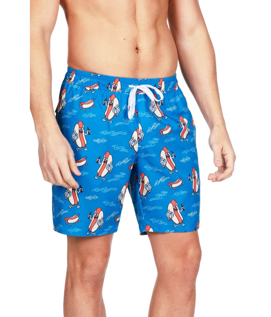 Hot Dog Diver Stretch Swim Trunks Image 5