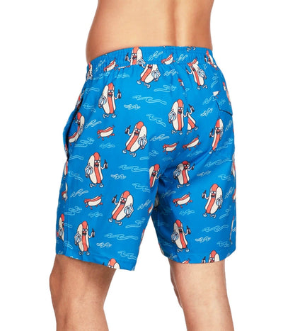 Hot Dog Diver Stretch Swim Trunks Image 3