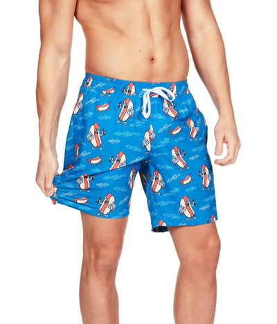 Hot Dog Diver Stretch Swim Trunks Image 2
