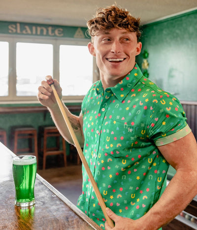 Men's Lucky Charmer Button Down Shirt Image 2