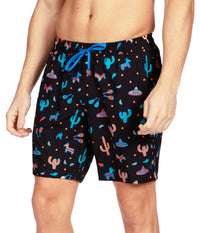 Midnight Fiesta Stretch Swim Trunks - 7.5" Inseam