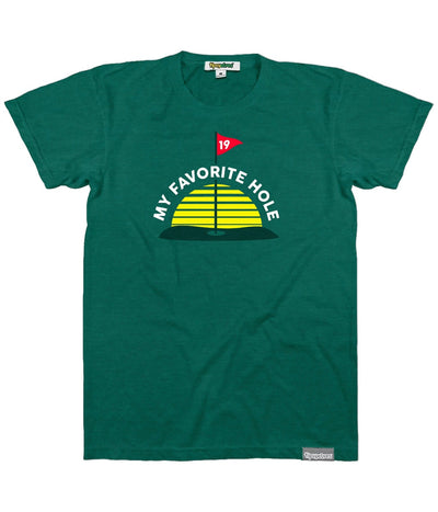 Men's Favorite Hole Golf Tee Primary Image