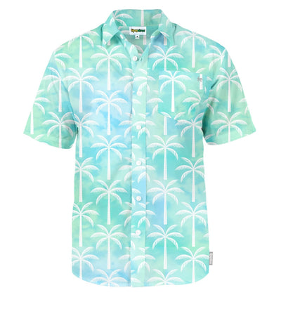 Men's Paradise Palm Hawaiian Shirt Image 5::Men's Paradise Palm Hawaiian Shirt