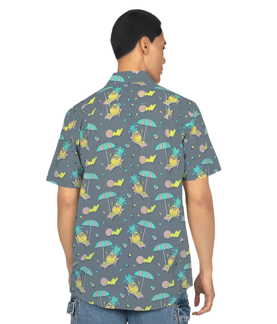 Men's Peace Out Pineapple Hawaiian Shirt Image 3