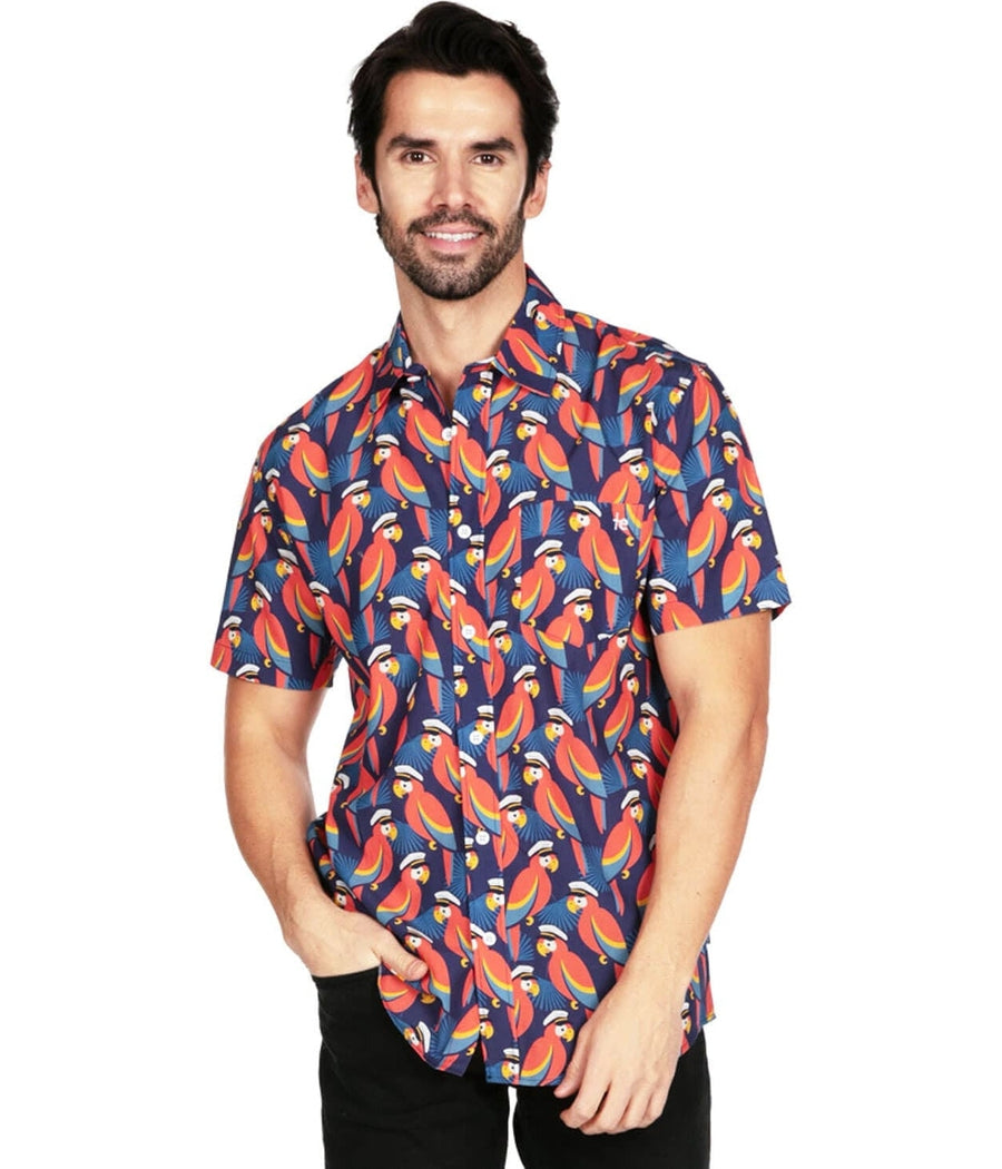 Men's Polly Wanna Captain Hawaiian Shirt Image 2