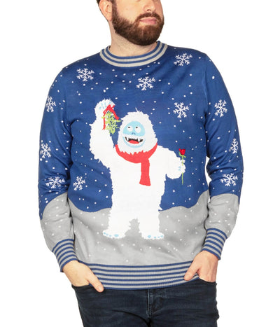 Men's Romantic Bumble Big and Tall Ugly Christmas Sweater