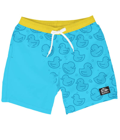Rubber Ducky Color Changing Swim Trunks Image 3
