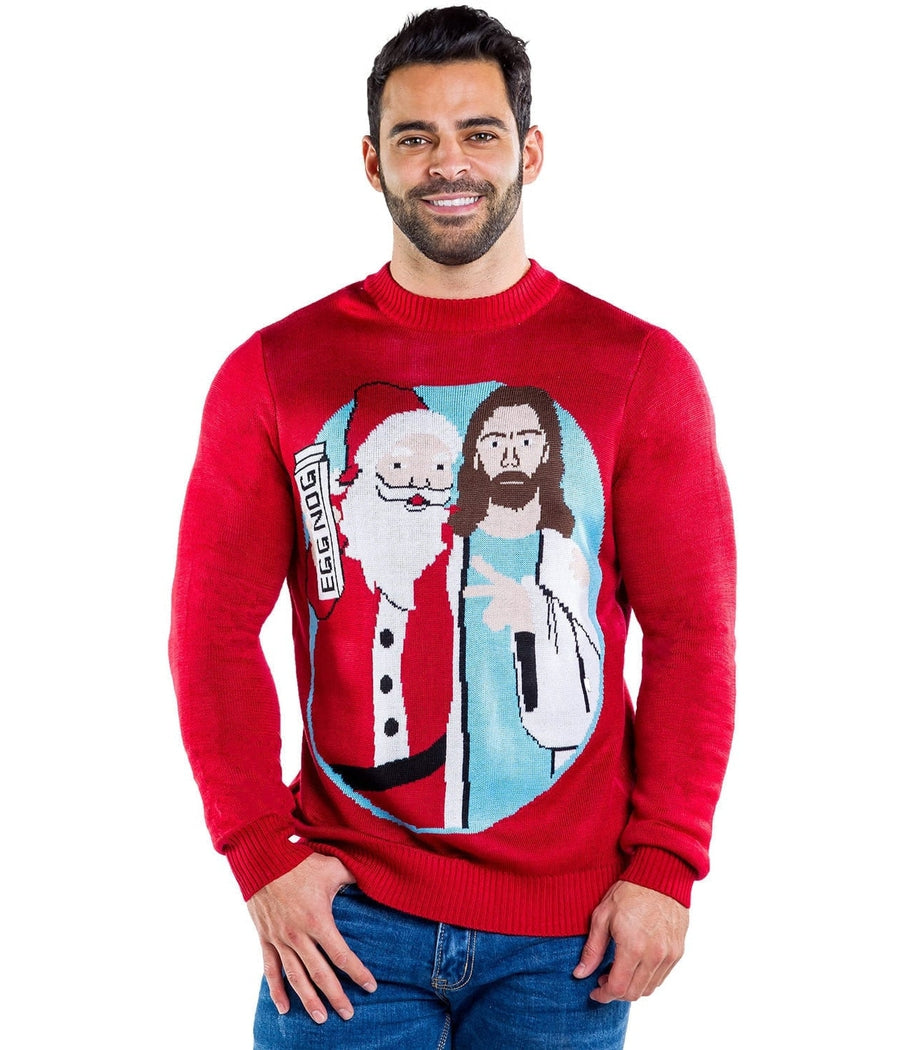 Men's Jingle Bros Ugly Christmas Sweater Image 2