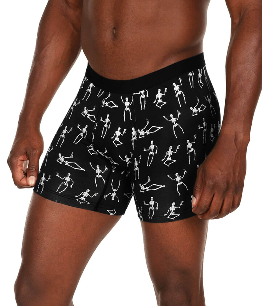 Men's Skeleton Boxer Briefs