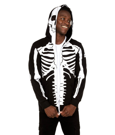 Men's Skeleton Hoodie Image 3