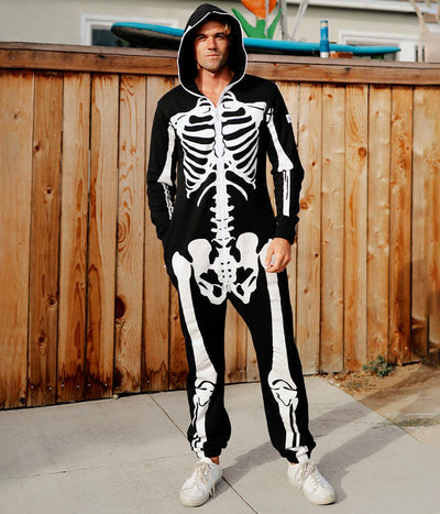 Skeleton Costume T-shirt Tees Costume - Halloween - Horror – Textual Tees