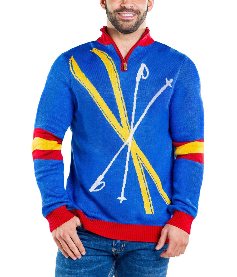 Men's Skis and Poles Sweater Primary Image