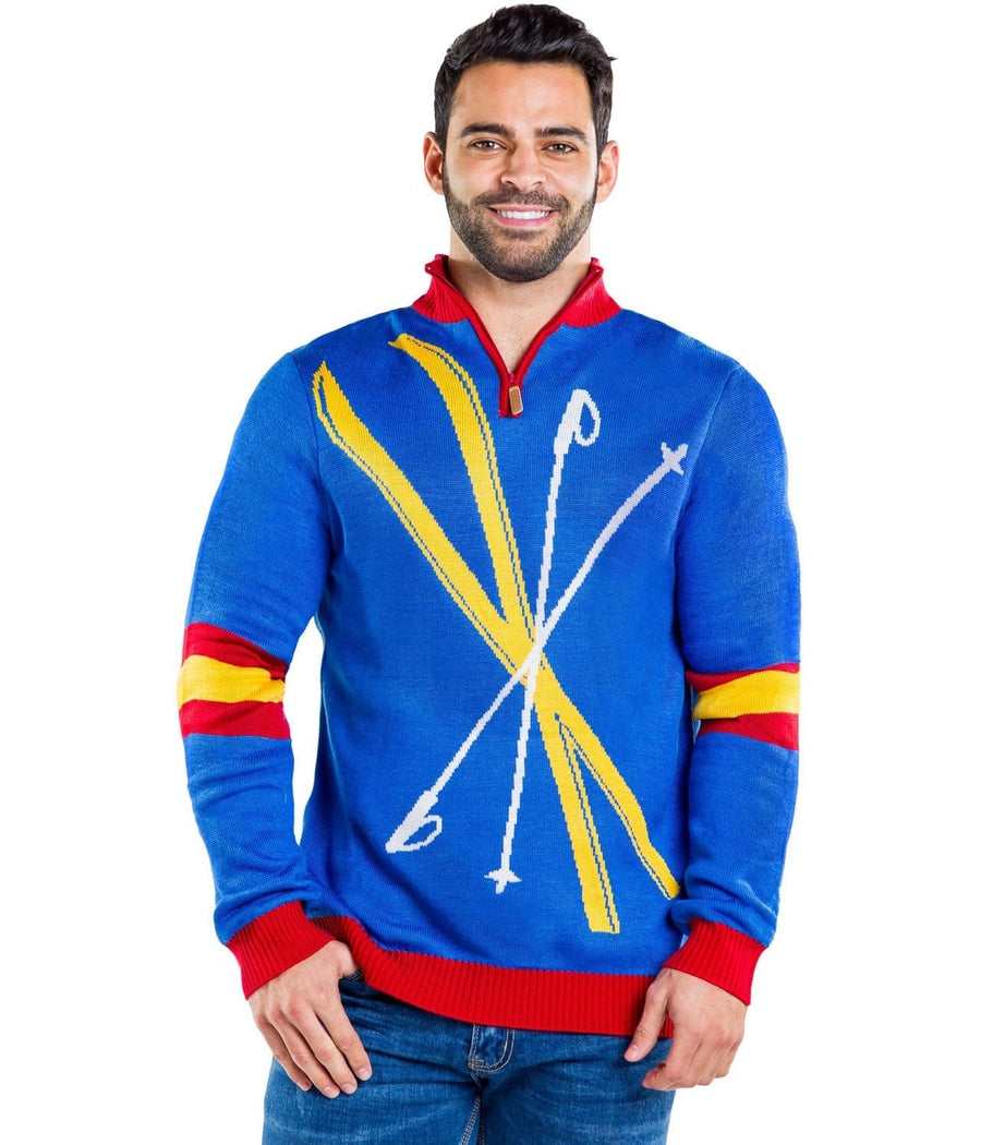 Men's Skis and Poles Sweater Image 2