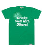 Men's Drinks Well With Others Tee