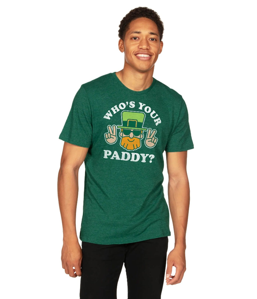 Men's Who's Your Paddy Tee Image 2