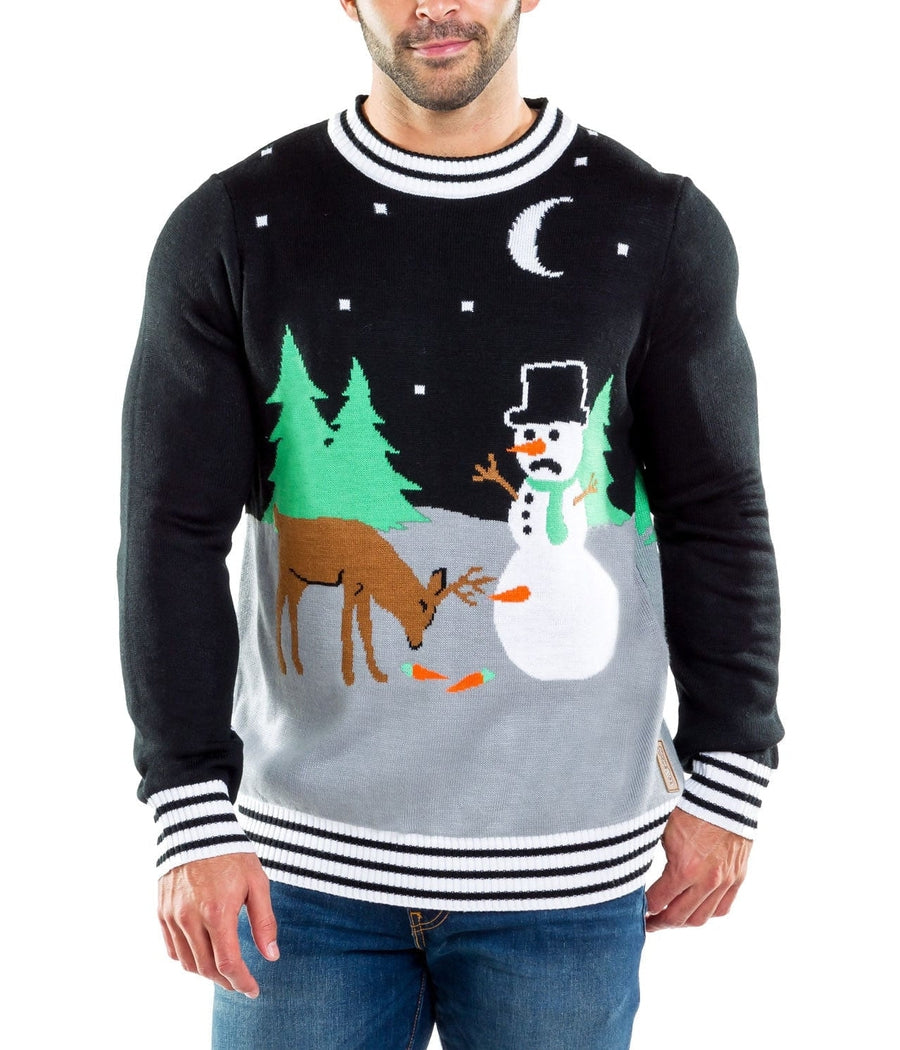 Men's Carrot Trail Nightmare Ugly Christmas Sweater