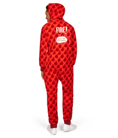 Men's Taco Bell Straight Fire Jumpsuit Image 2