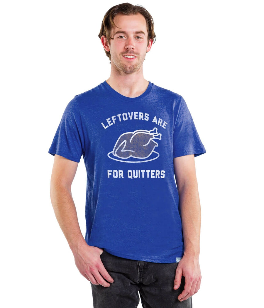 Men's Leftovers are for Quitters Tee Image 2
