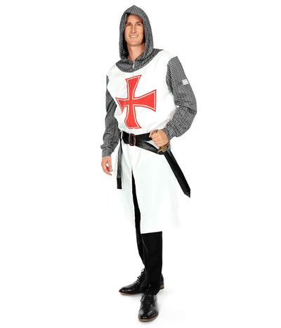 Men's Templar Knight Costume Primary Image