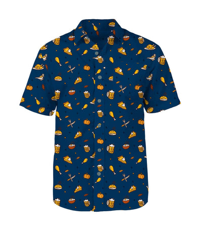 Men's Thanksgiving Button Down Shirt Image 5