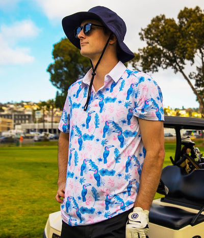 Men's Toucan Tango Golf Polo Image 2