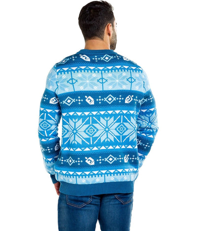 Men's Fair Isle Hanukkah Sweater Image 3