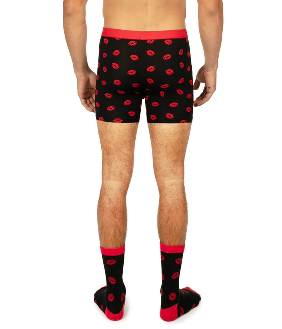 Men's Kiss Attack Boxers & Socks Gift Set Image 3
