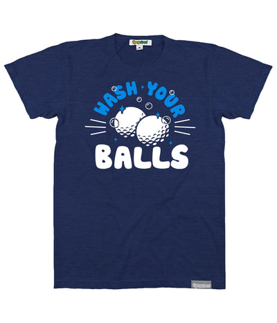 Men's Wash Your Balls Golf Tee Primary Image