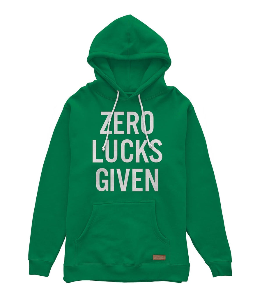 Men's Zero Lucks Given Hoodie Image 5