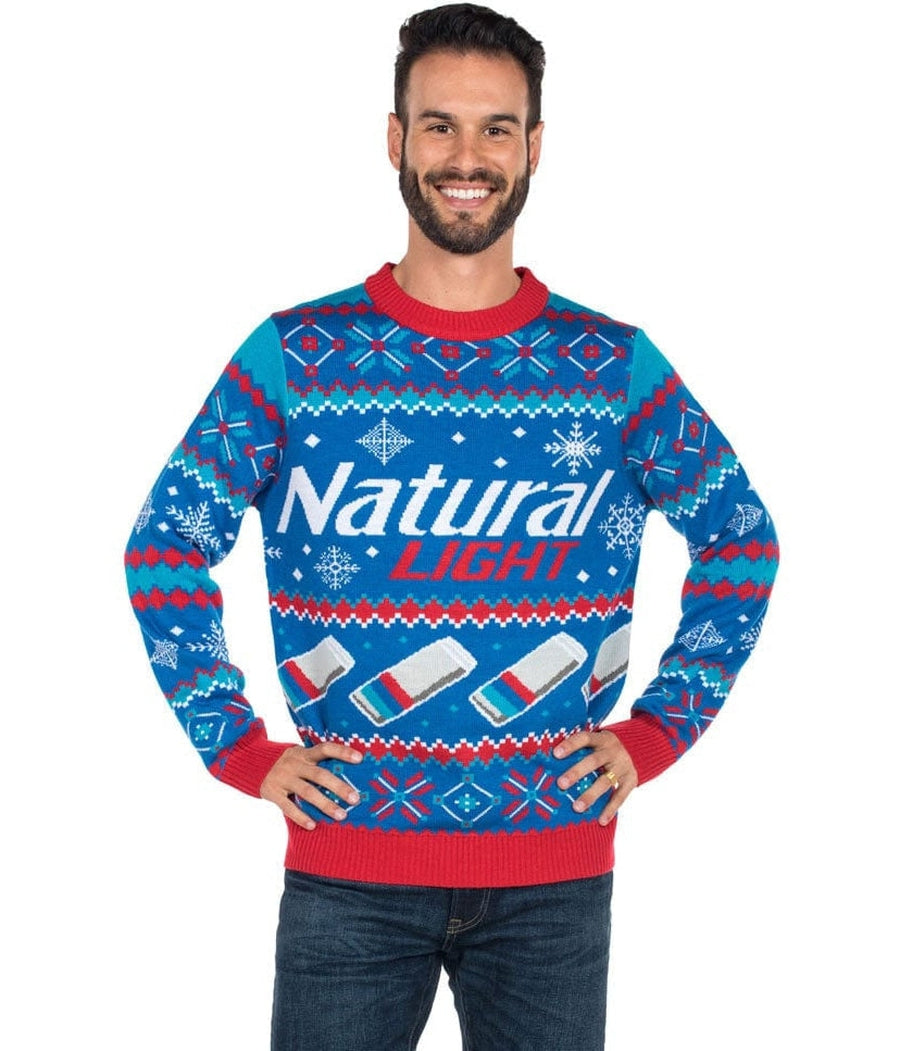 Men's Natural Light Ugly Christmas Sweater Image 2