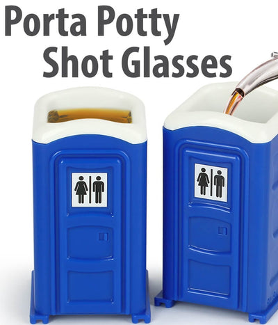 Porta Potty Shot Glasses Image 2