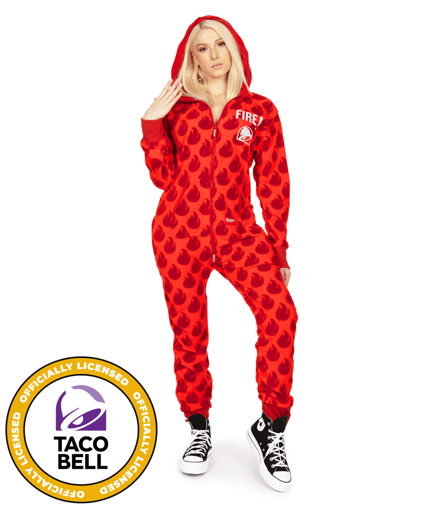 Women's Taco Bell Straight Fire Jumpsuit
