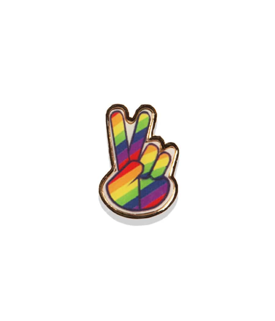 Rainbow Peace Pin