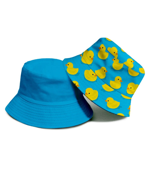 Rubber Ducky Reversible Bucket Hat: Summer Outfits Tipsy Elves
