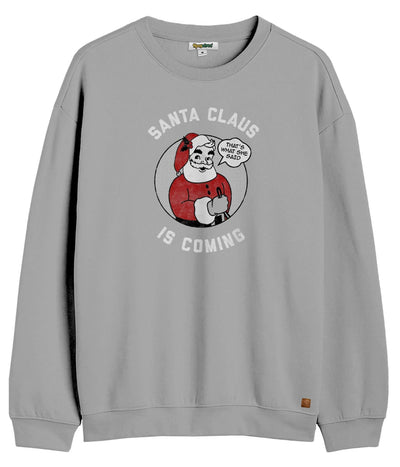 Women's Santa Claus is Coming Crewneck Sweatshirt Image 2