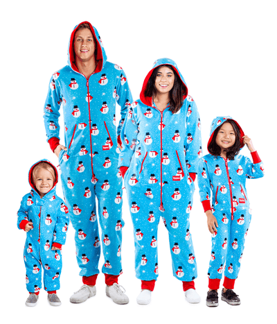 Matching Snowman Is An Island Family Jumpsuits