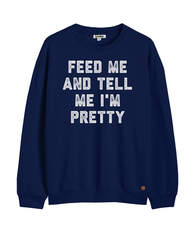 Women's Feed Me Crewneck Sweatshirt Primary Image