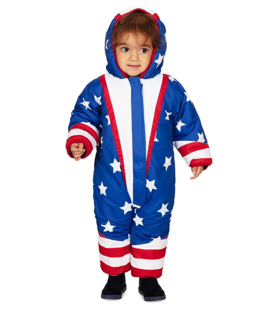 Toddler Boy's Americana Snow Suit