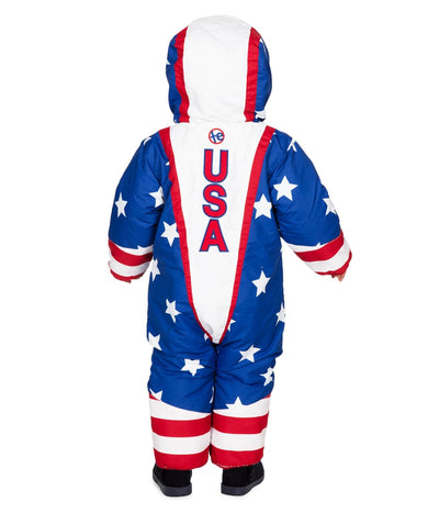 Toddler Boy's Americana Snow Suit Image 2