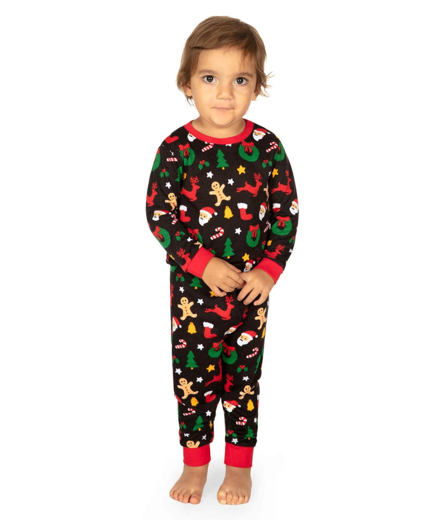 Toddler Boy's Cookie Cutter Pajama Set Image 2