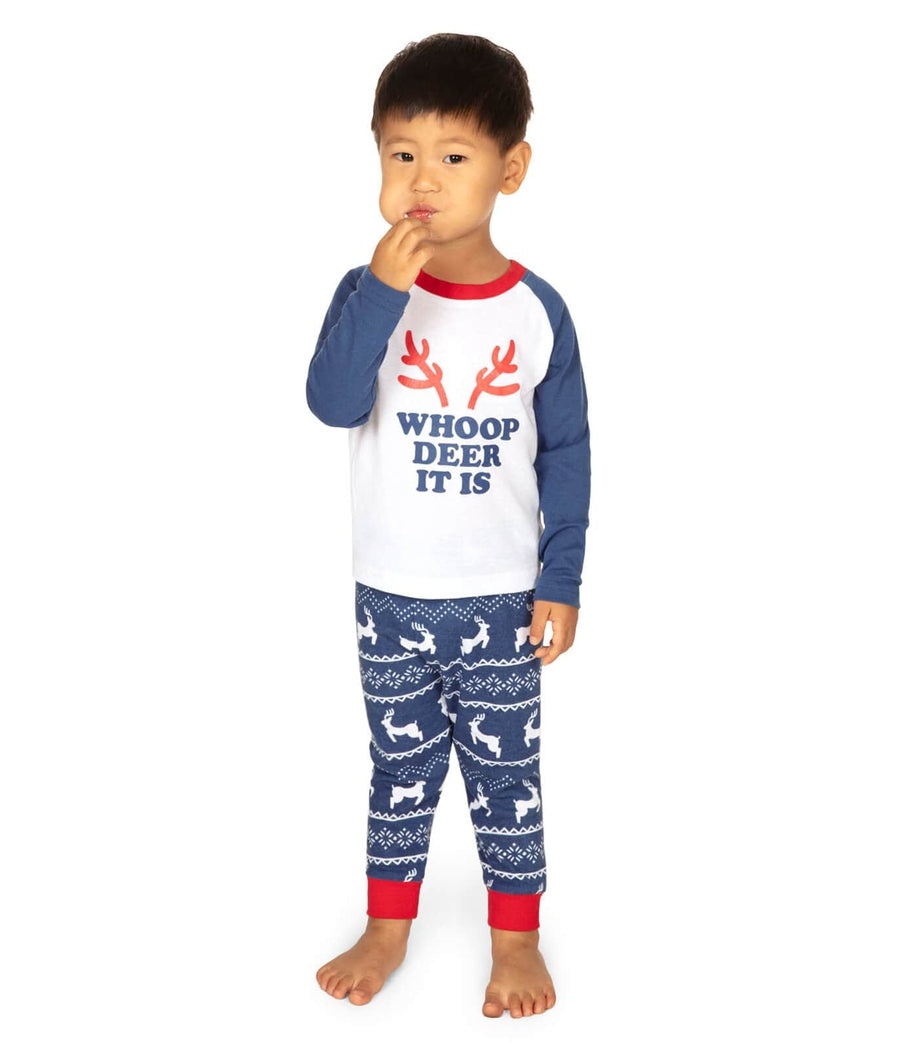 Toddler Boy's Whoop Deer It Is Pajama Set