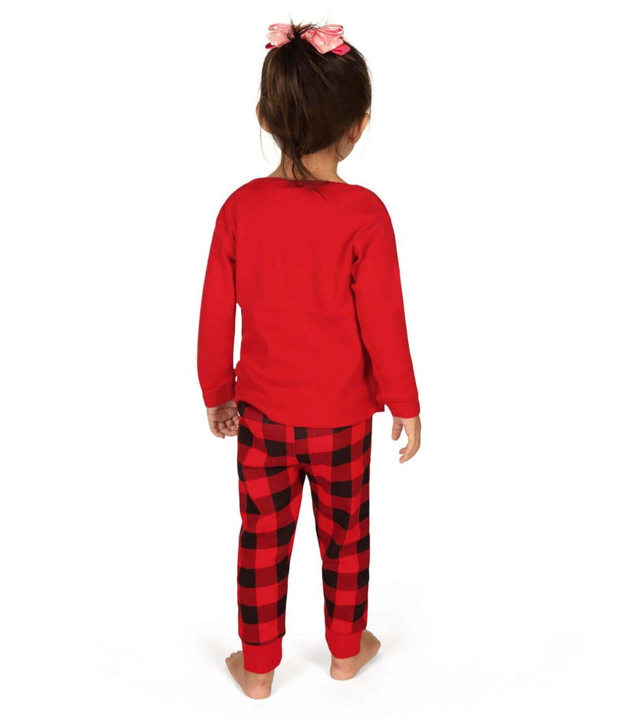 Boys red flannel pajamas clearance