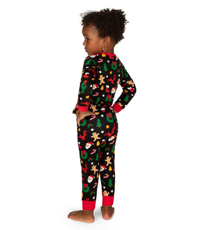 Toddler Girl's Cookie Cutter Pajama Set Image 3