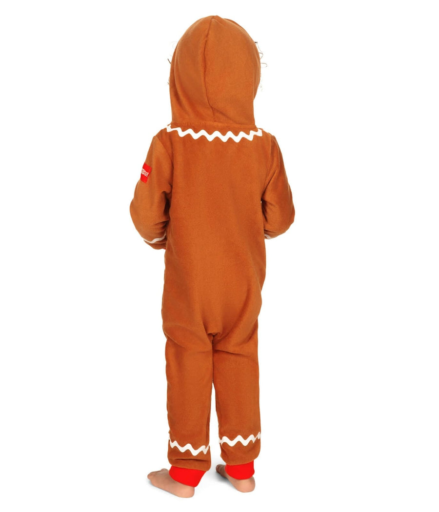 Toddler Girl's Gingerbread Jumpsuit Image 2