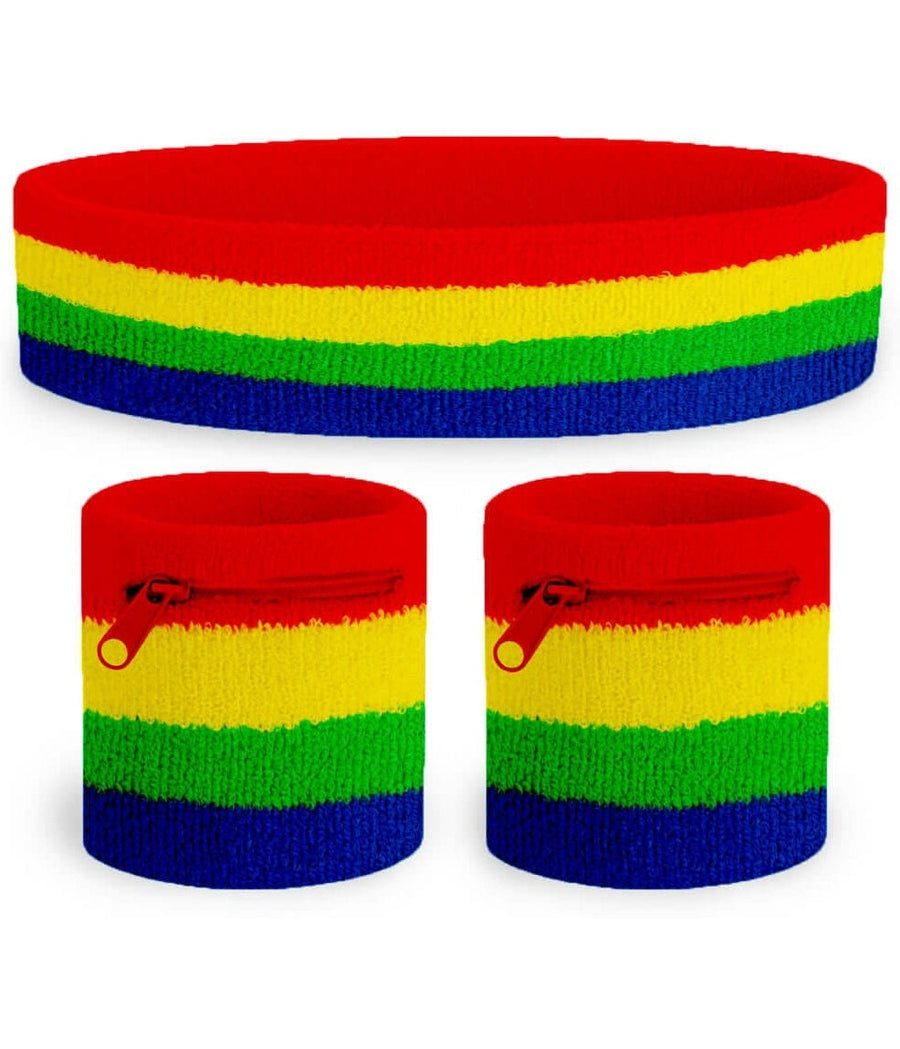 Trailblazer Zippered Sweatband Set