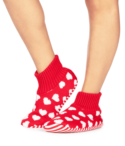 Beating Hearts Slipper Socks Image 3